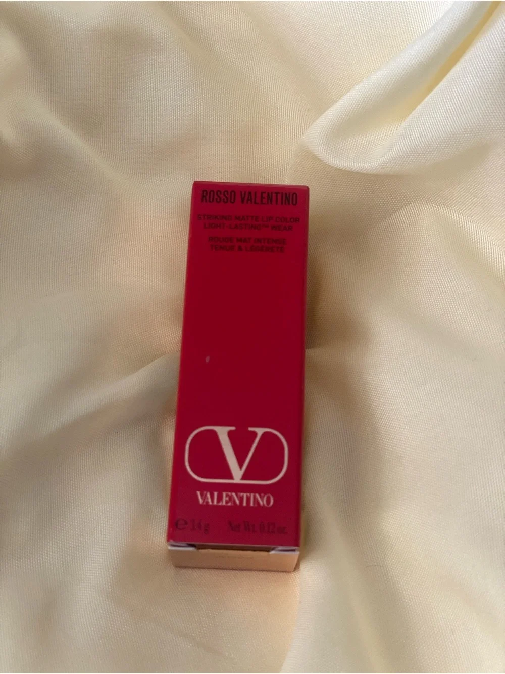 Valentino Rosso Velvet Matte Lipstick - Bold Red